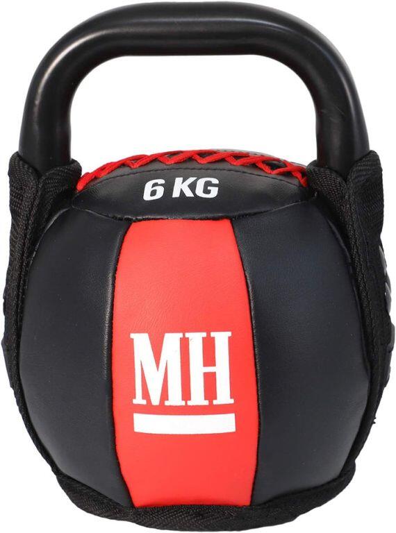 Kettlebell - funkční - měkký, odolný, 6 kg - činka 4/4