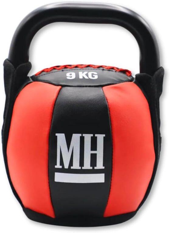 Unisex - fitness - měkký 9 kg kettlebell 3/3