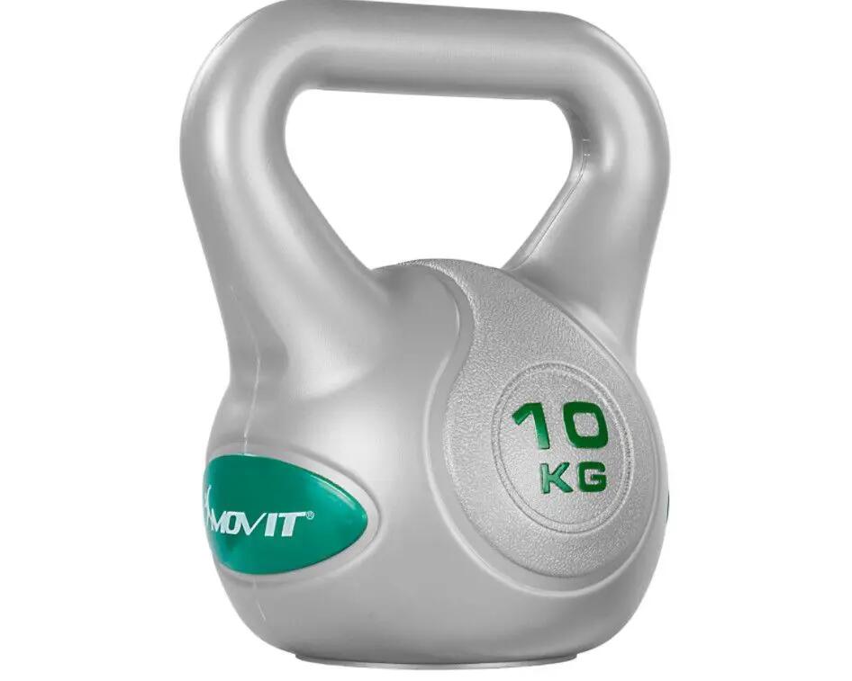 Silový trénink - litinový kettlebell 10 kg - kulatá činka 2/7