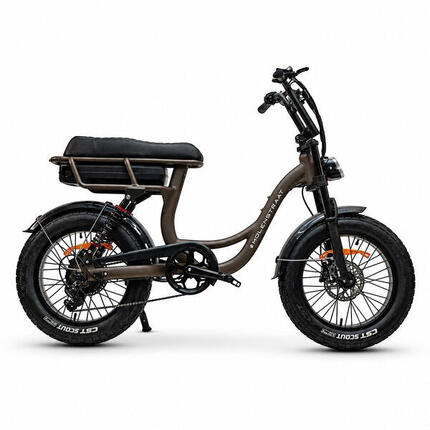 E-Fatbike 25 km/h Gasgriff 500W | 20" Fat Tires | 48V | 70 km Reichweite