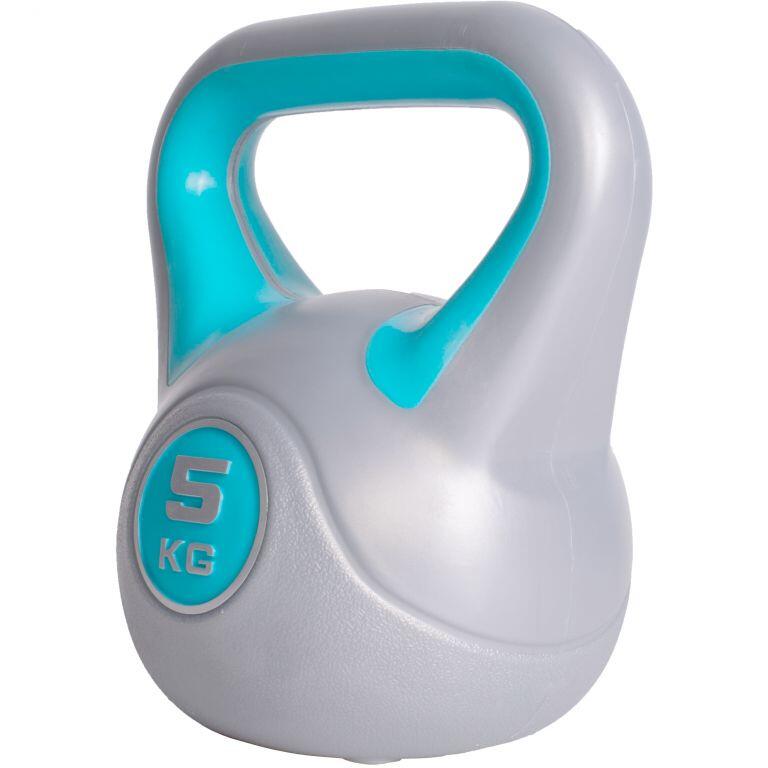 Kettebell Stylish umplut cu ciment 5 Kg