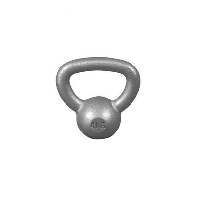 - kettlebell - gietijzer - zwart - 32 kg - extra stabiel