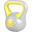 Kettebell Stylish umplut cu ciment 4 KG