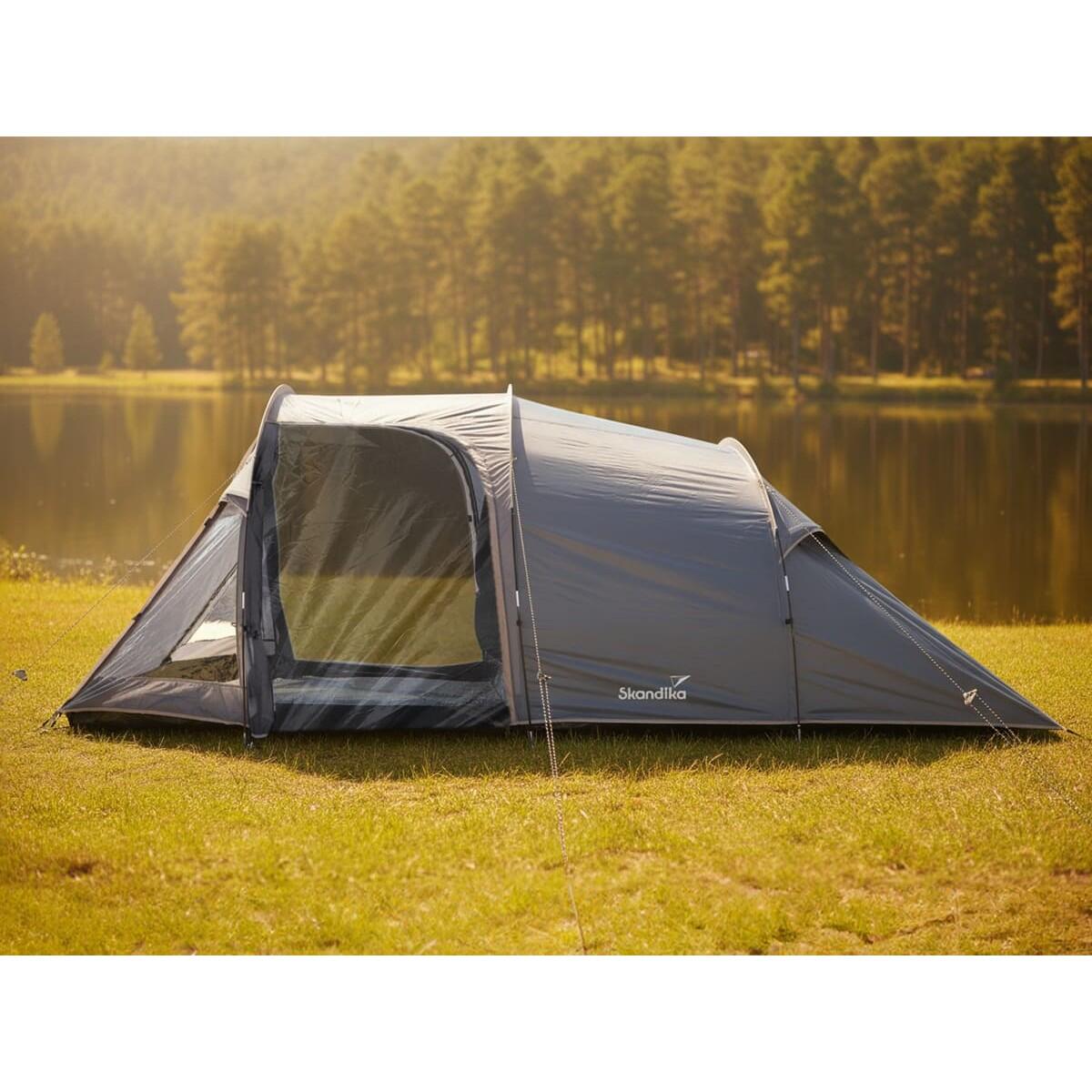Tunelový stan Helgver 4 Sleeper s velkou předsíní 3/15
