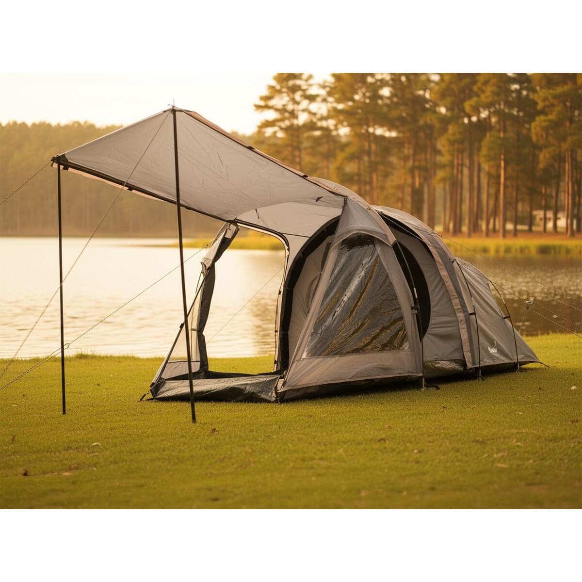 Tunelový stan Helgver 4 Sleeper s velkou předsíní 2/15