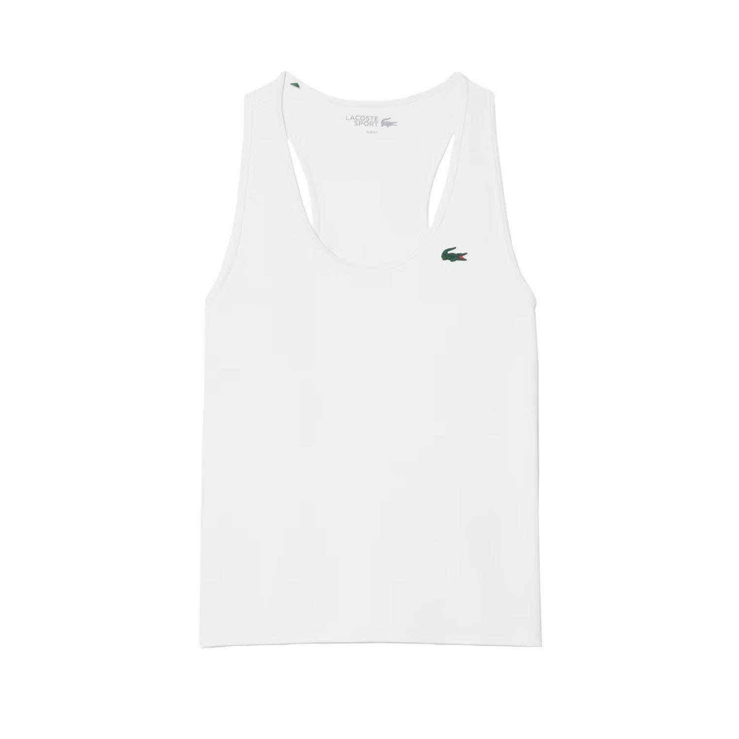 SPORT SLIM FIT TANK TOP WHITE WOMAN 4/4