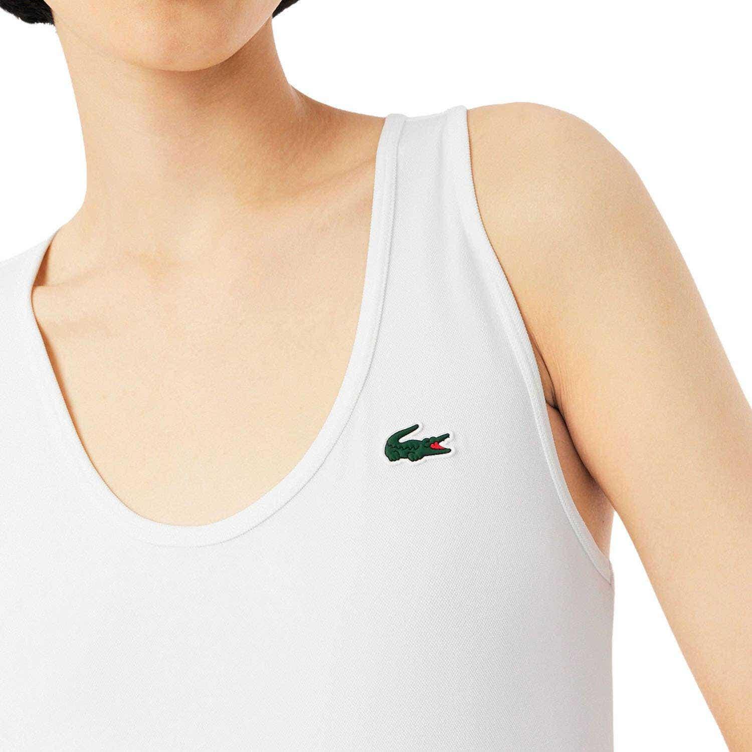 SPORT SLIM FIT TANK TOP WHITE WOMAN 3/4