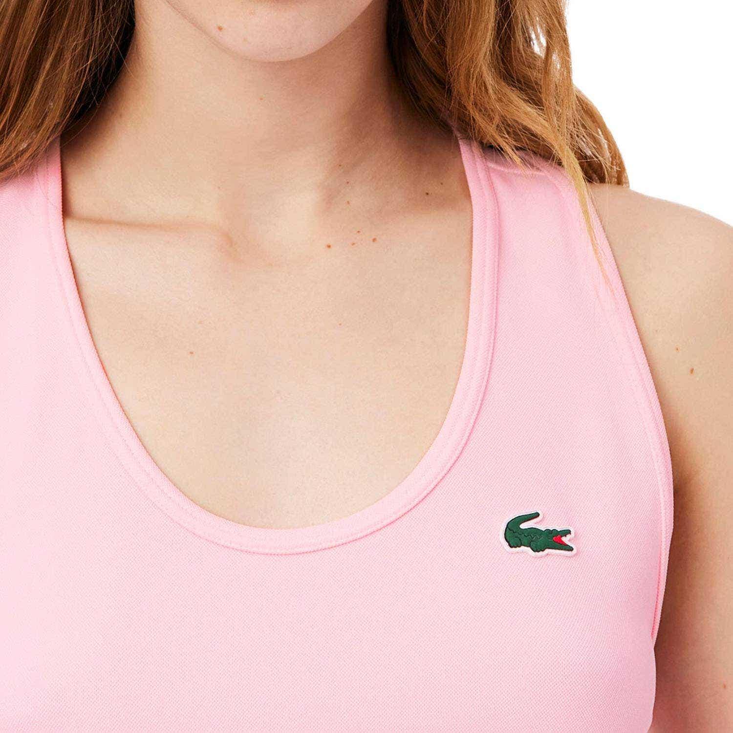 SPORT SLIM FIT TANK TOP LIGHT PINK WOMAN 3/4