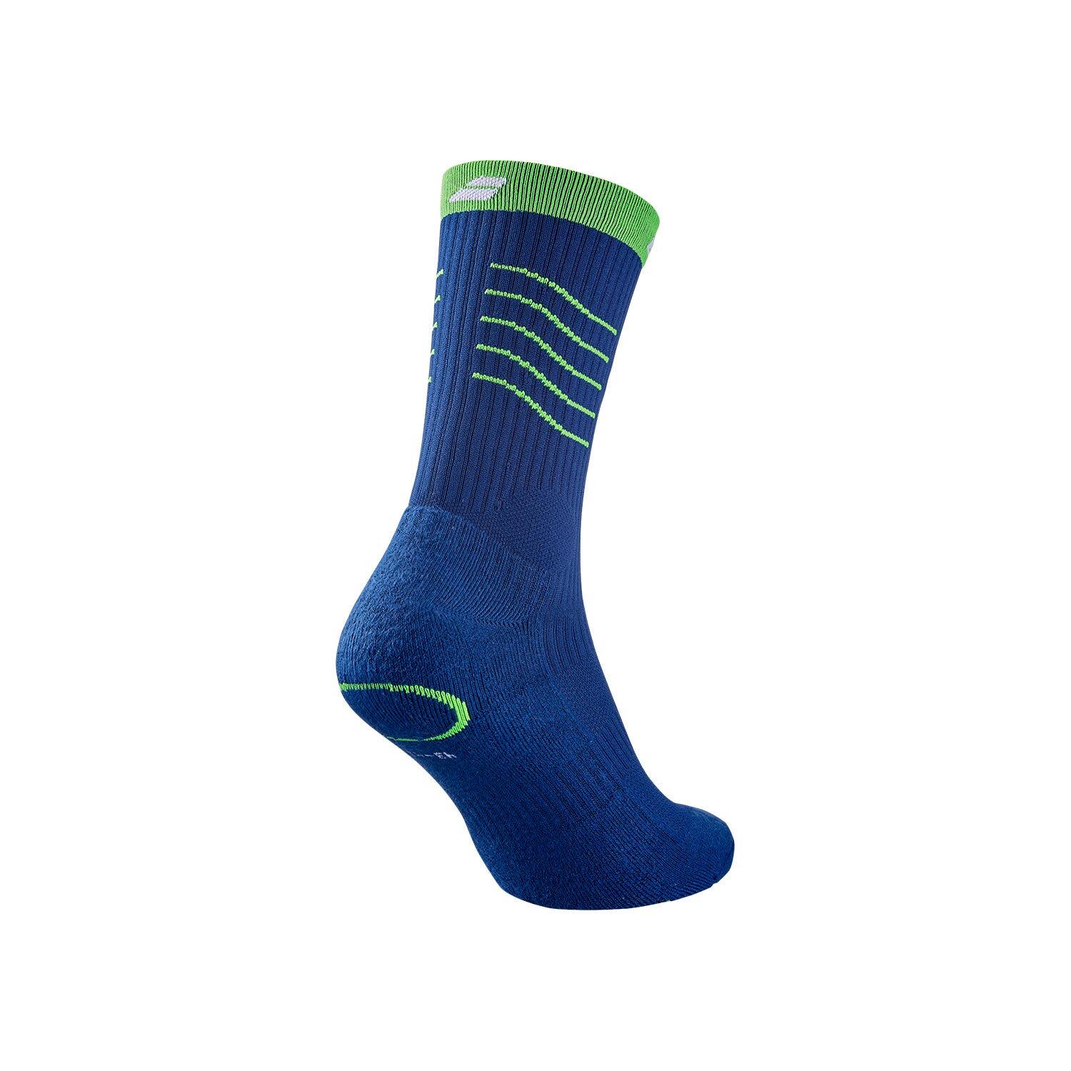 MID-CALF SOCKS LEBRON NAVY/GREEN (1X) 2/3