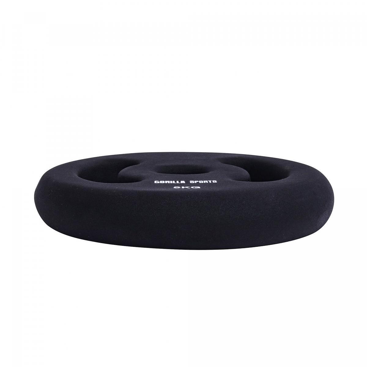 PAR DE DISCOS DE PESO EM NEOPRENE | FITNESS E MUSCULAÇÃO | ESCOLHA DE 2KG A 4/7