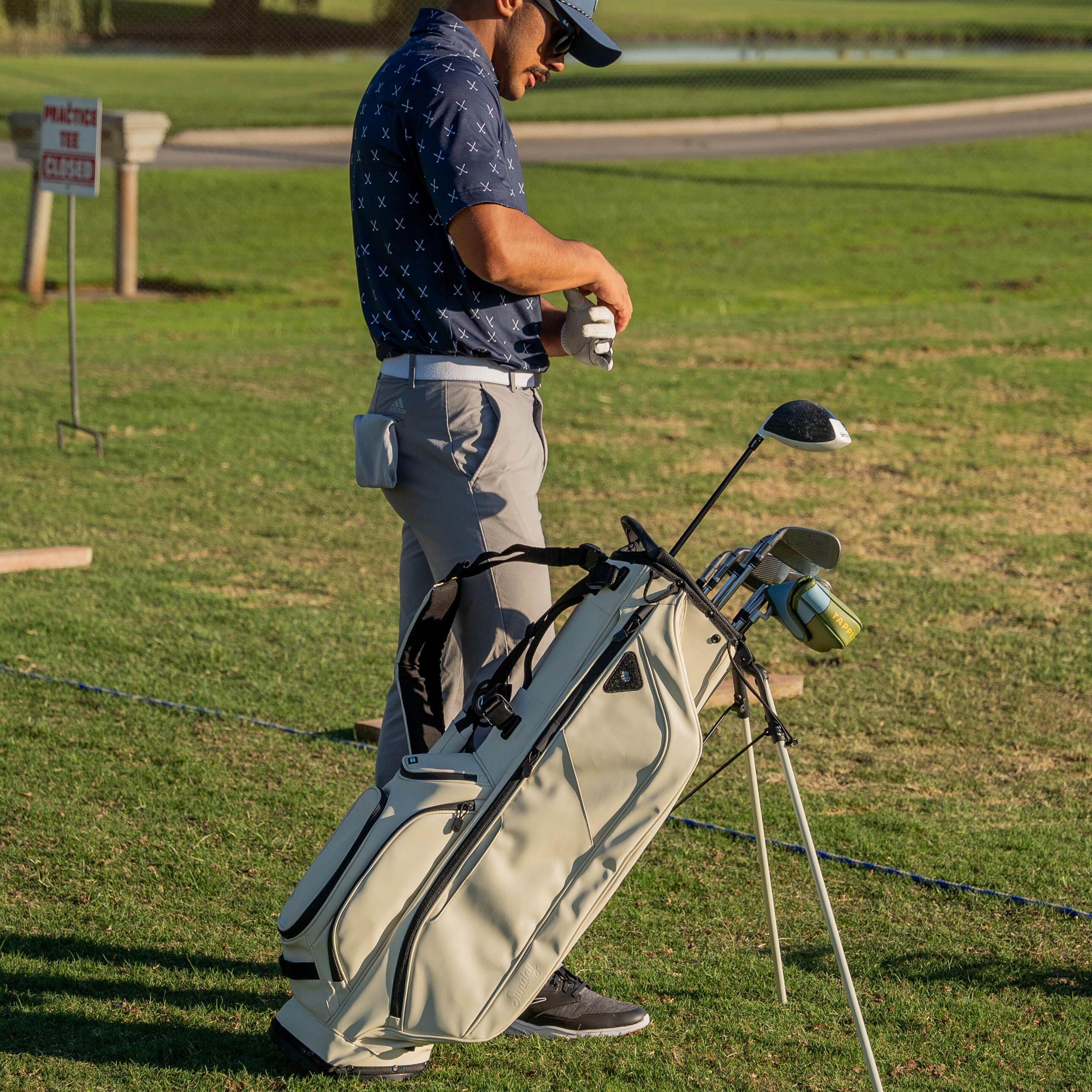 Ryder S-Class golftas - Cream 9/9