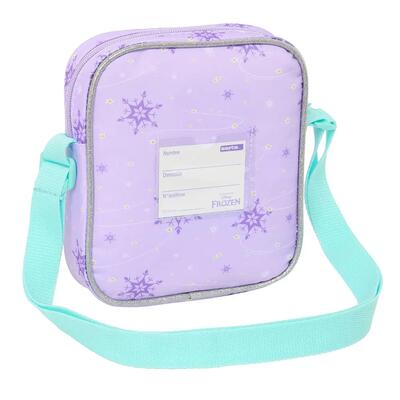 Kinder schoudertas frozen spirit met verstelbare band lila