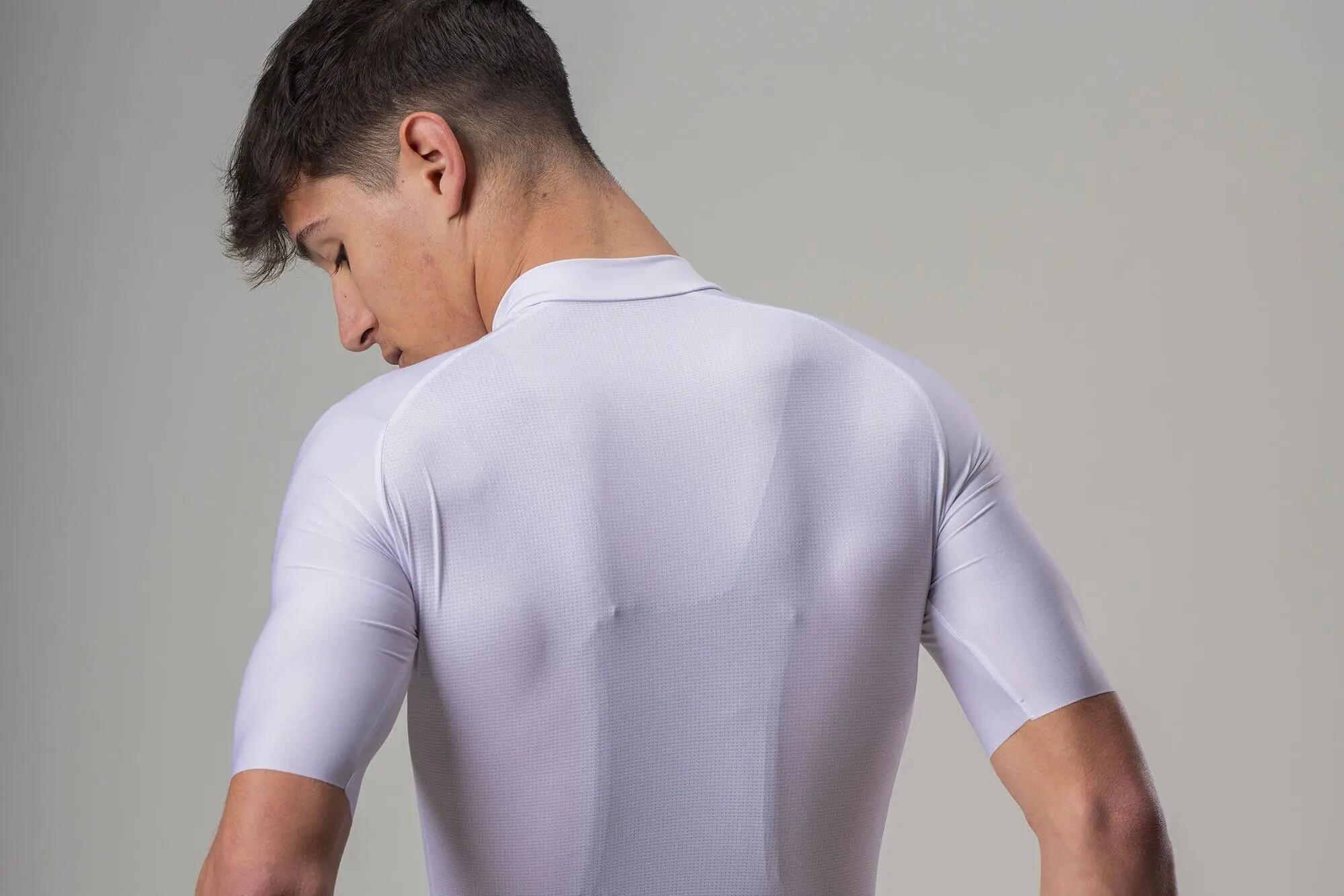 Maglia a maniche corte LeBram Training bianca 6/7