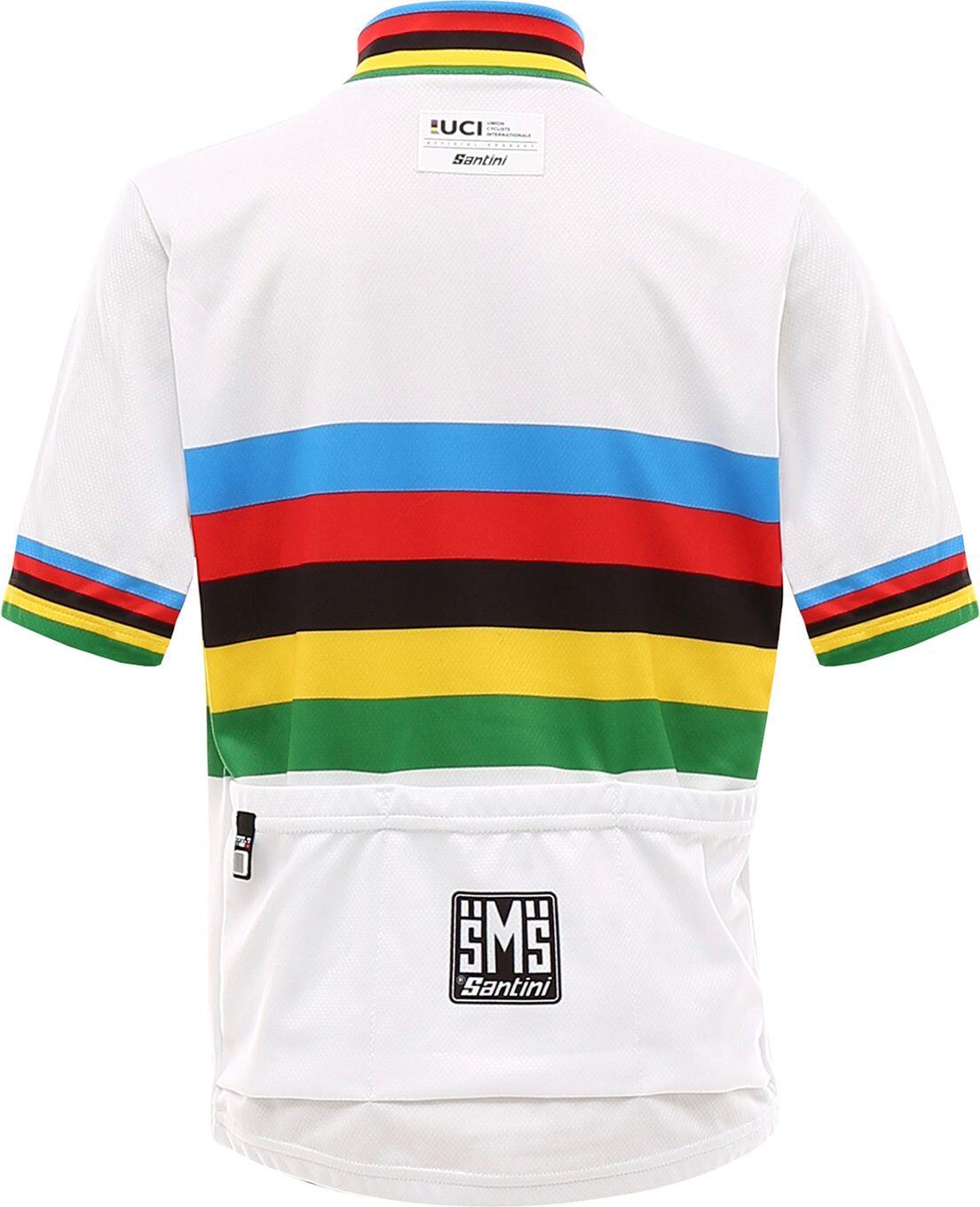 Uci Official - Maglia Campione Del Mondo Bambino - Ciclismo 3/5