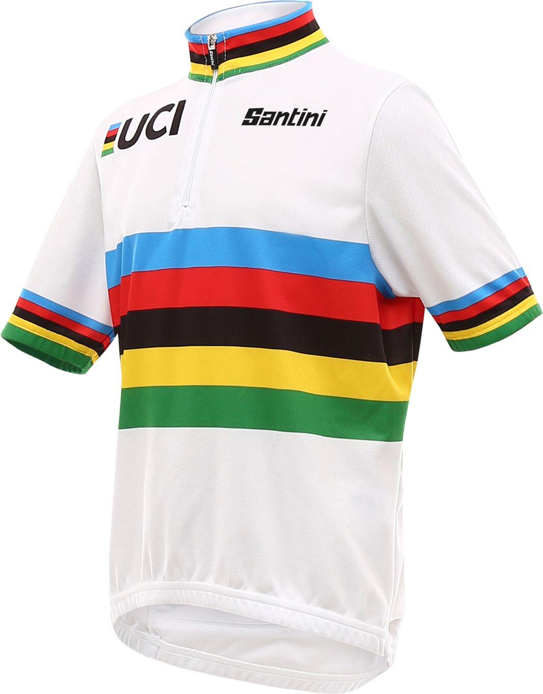Uci Official - Maglia Campione Del Mondo Bambino - Ciclismo 2/5