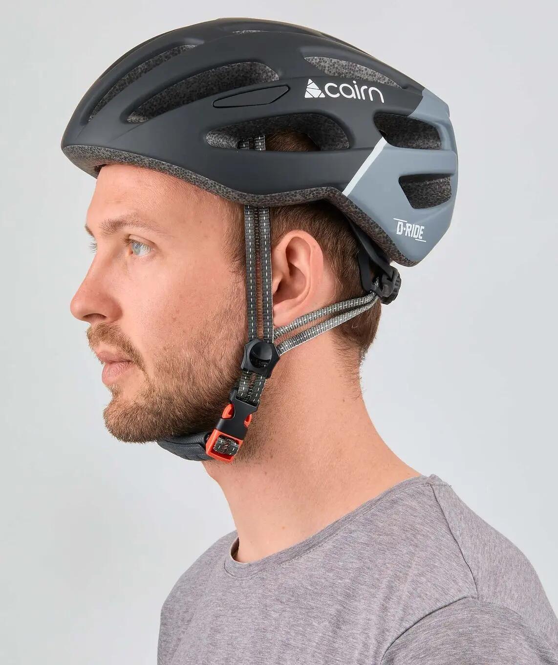 Cairn D-Ride Unisex Helm Grau 4/4