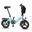 T16PRO-HJ bicicletă electrică urbană adulți, baterie 36V 10Ah și roți de 14 inci