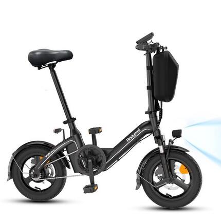 T16PRO elektrische fiets volwassenen (zonder bagagedrager), 36V10Ah accu, 14