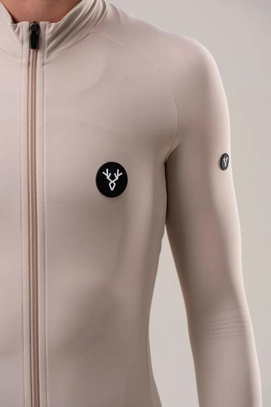 Maillot de manga larga LeBram Off-Road Mid-Season Beige para mujer 6/7