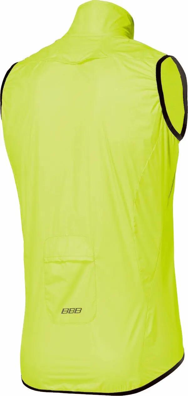 Jacke ohne Ärmel BBB Rain Jacket Gelb 2/2