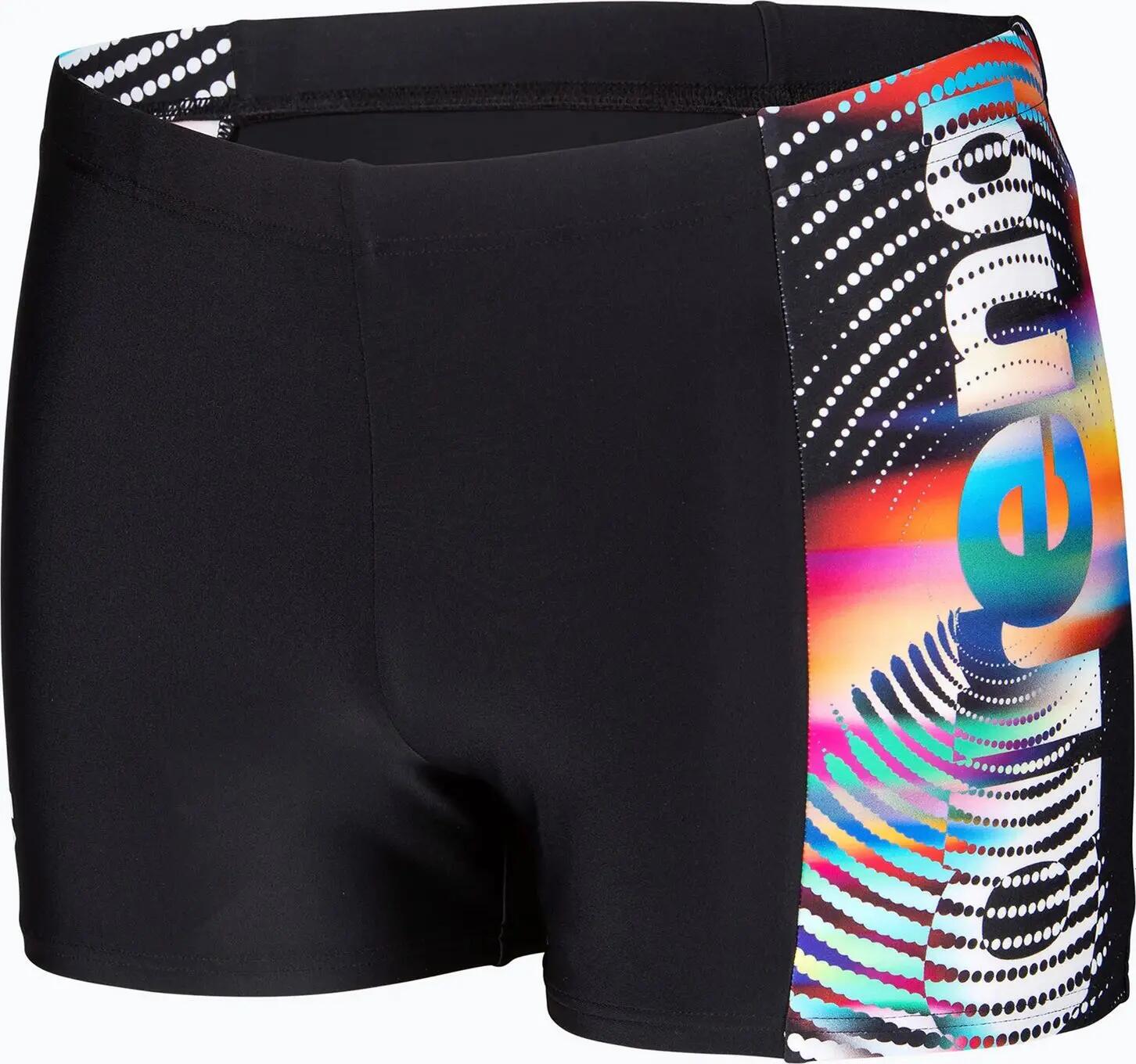 Bañador Arena Lit Logo Swim Negro/Multicolor 5/13