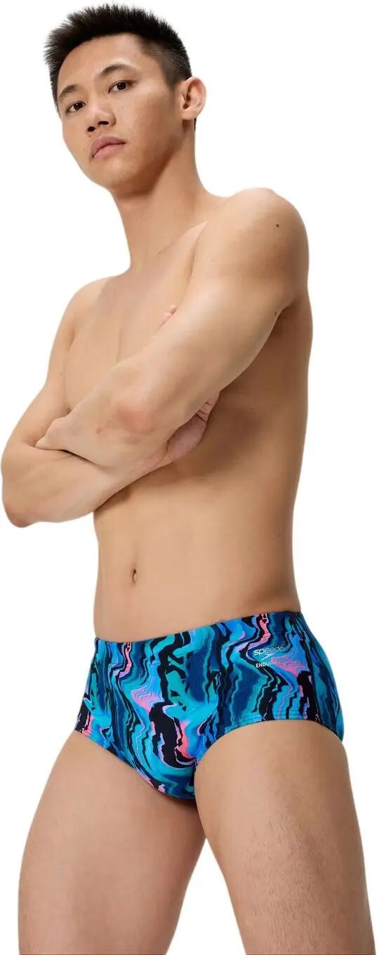 Bañador Speedo Club Training azul/negro para hombre 2/7