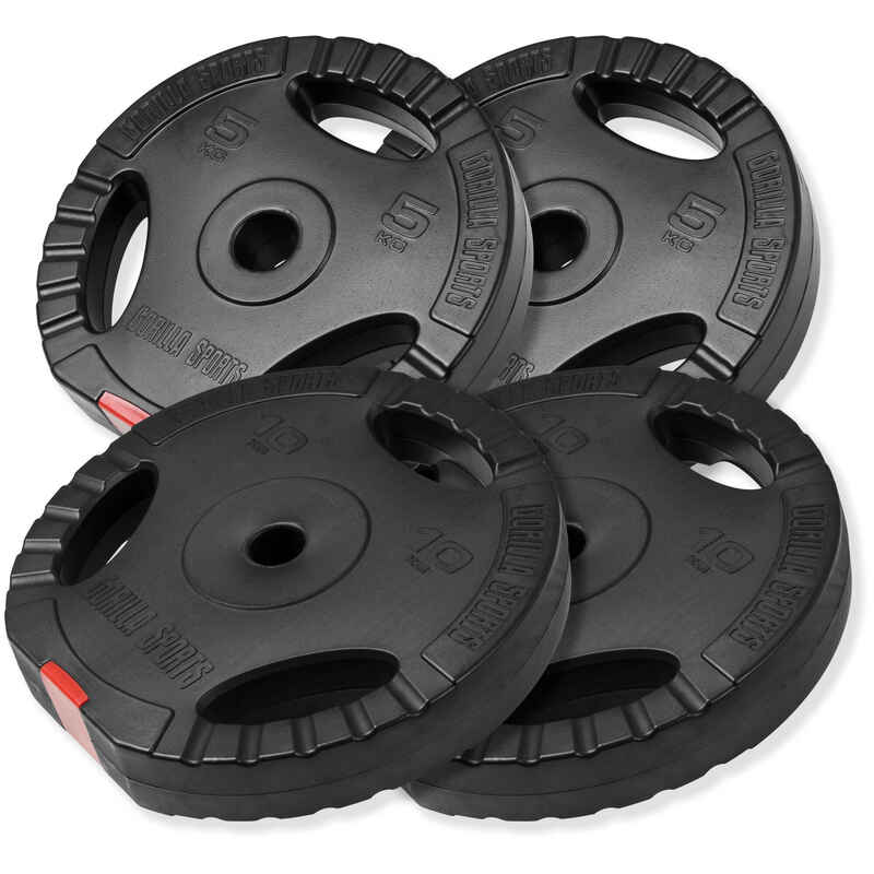 Hantelscheibe Kunststoff Gripper 1,25-15 KG