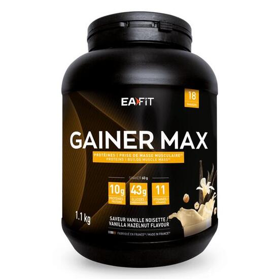 Gainers | Gainer Max (1,1kg) | Vanille Noisette