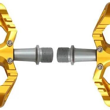 Pair of HT Components AR09SX Gold Flat Pedals