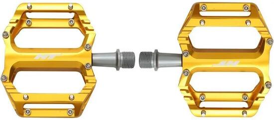 Paire de Pédales Plates HT Components AR09SX Or