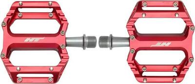 Paar platte pedalen ht components ar09sx rood