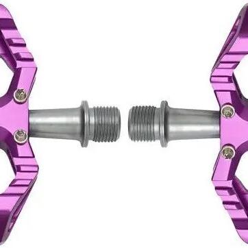 Pair of HT Components AR09SX Purple Flat Pedals