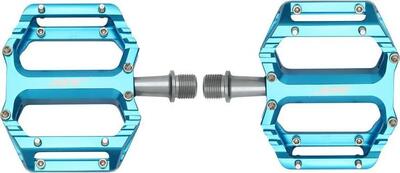 Paar platte pedalen ht components ar09sx koningsblauw