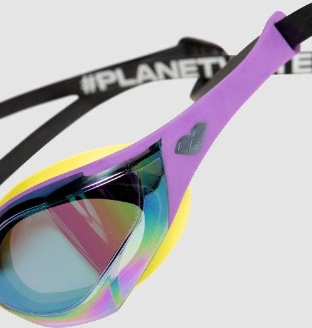Okulary startowe Arena Cobra Edge Swipe Mirror Emerald Plum 5/10