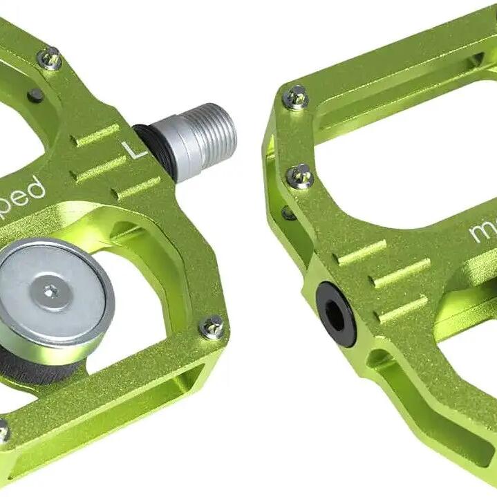 Pair of Magnetic Pedals Magped Sport 2 150N Green