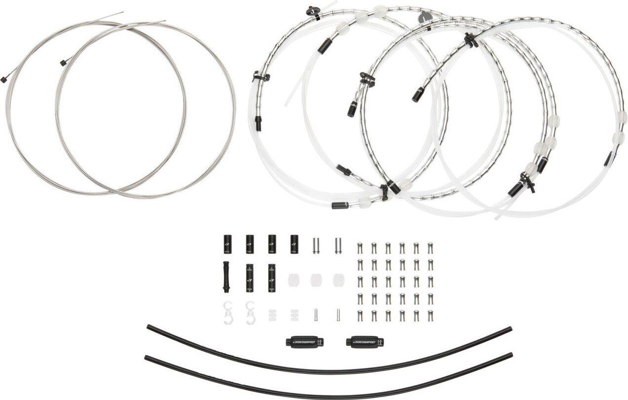Jagwire Kabels & Jackets Kit 2x Elite Link Shift Kit Zilver 2/7