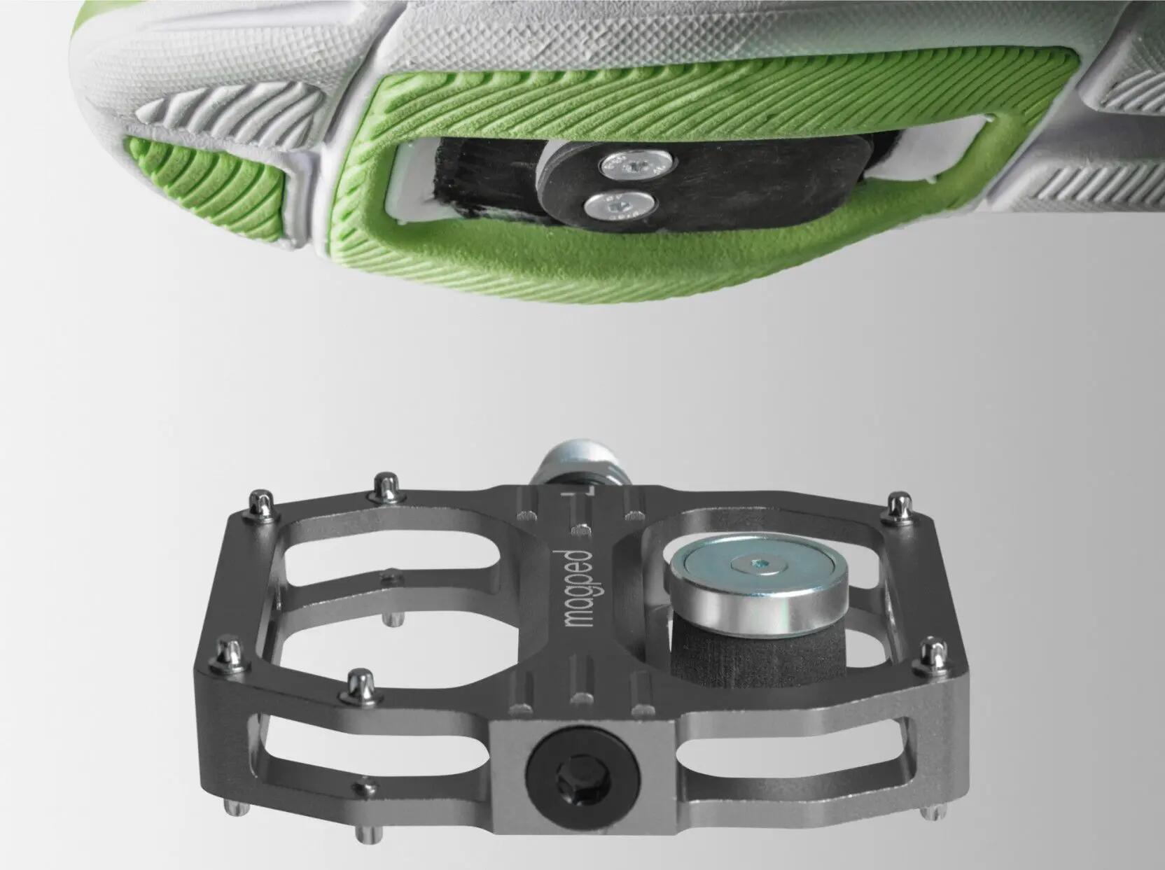 Paire de Pédales Magnétiques Magped Sport 2 150N Vert 2/3