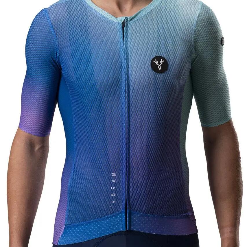 LeBram Izoard Ultralight Short Sleeves Jersey Blue Purple