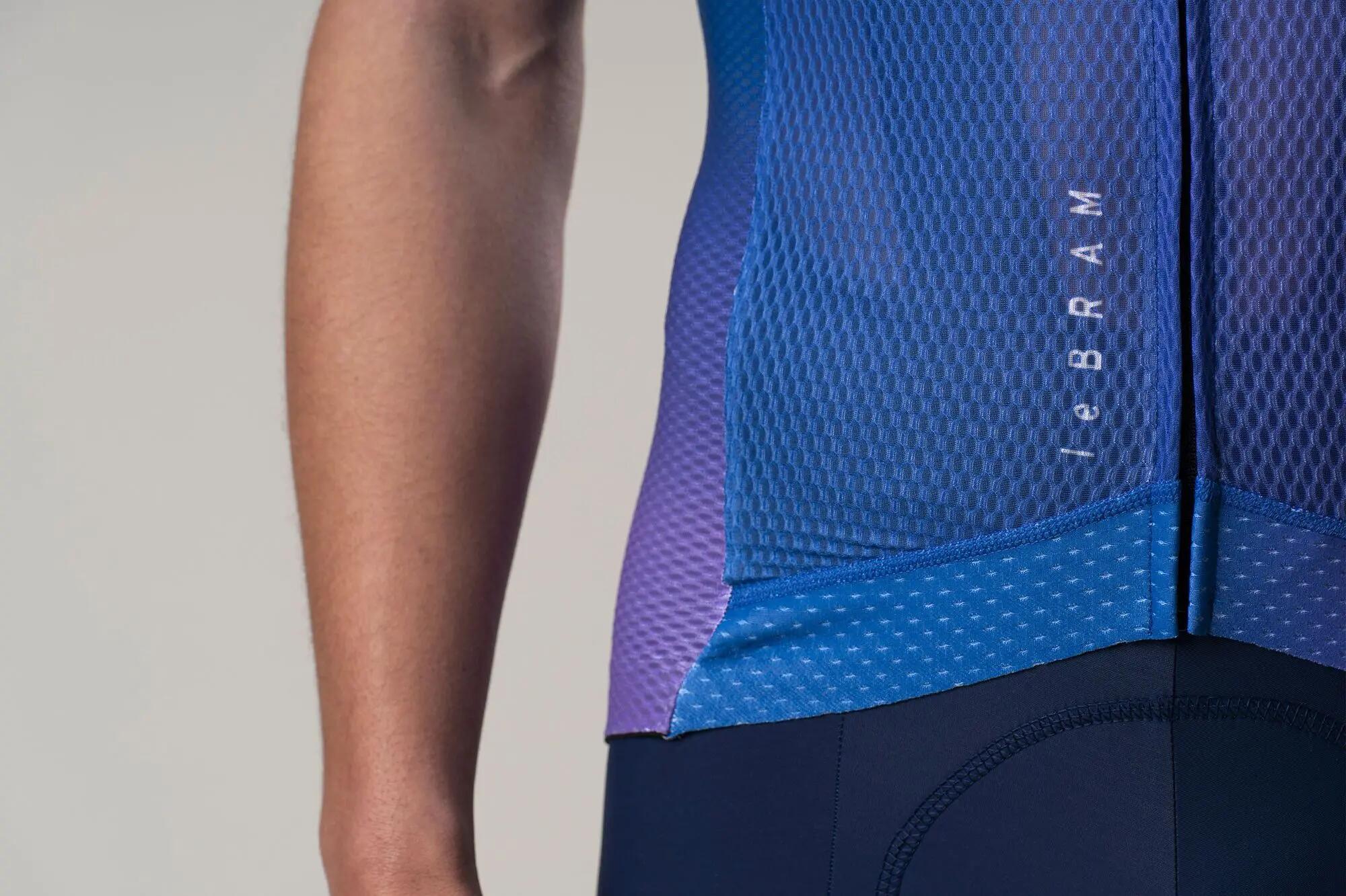 Maillot de manga corta LeBram Izoard Ultraligero Azul Violeta 5/7