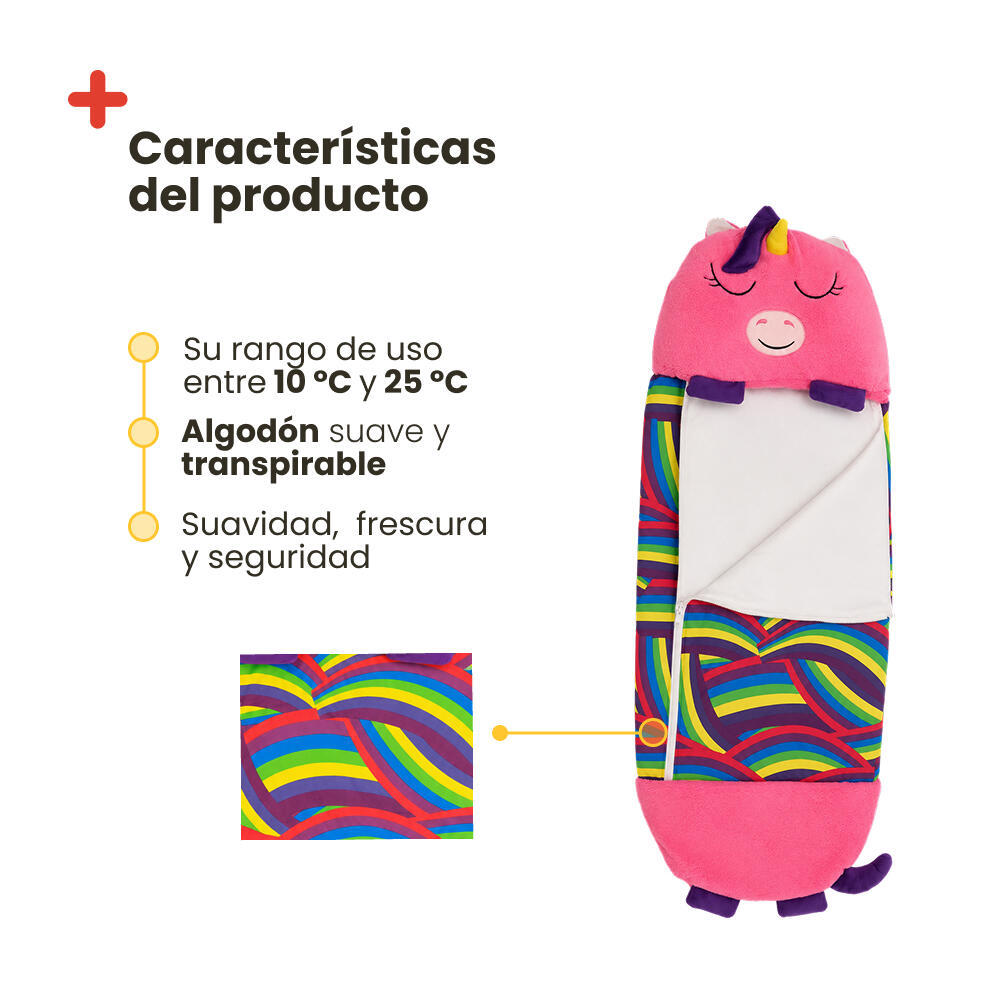 Saco de Dormir Infantil em Algodão Inuitz 130x50 – Conforto e Maciez 4/6