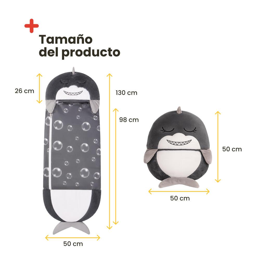 Saco de Dormir Infantil de Algodão Inuitz 130x50 – Conforto e Maciez 2/6