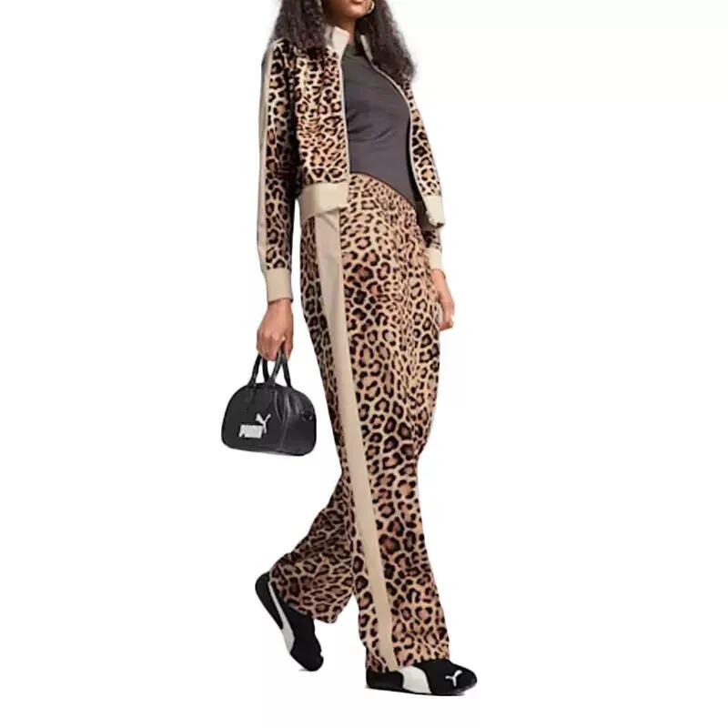 Pantaloni Puma Modello Leo Luxe Aop Straight P Colore Animal Print 6/6