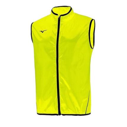Veste sans manches Jaune Homme Mizuno Rain