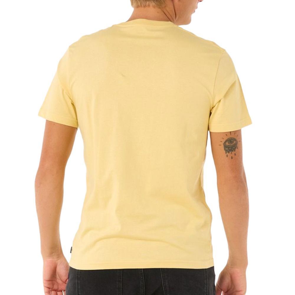 T-Shirt Uomo Gialla Rip Curl Sun Soaker 2/5