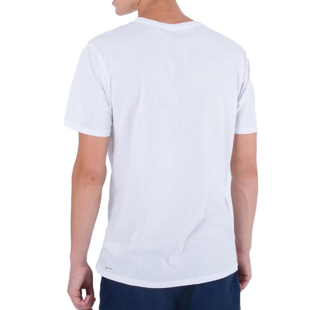 T-shirt Blanc Homme Hurley H20 Dri Authentic 2/4