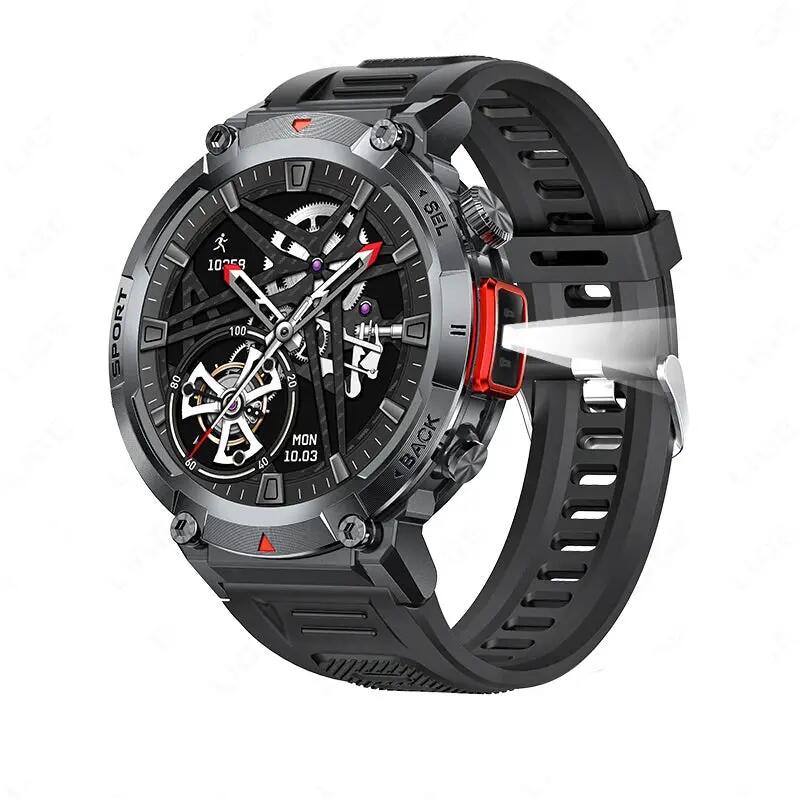 Smartwatch – Bluetooth Call, 100+ Sports Modes, Heart Rate Monitor