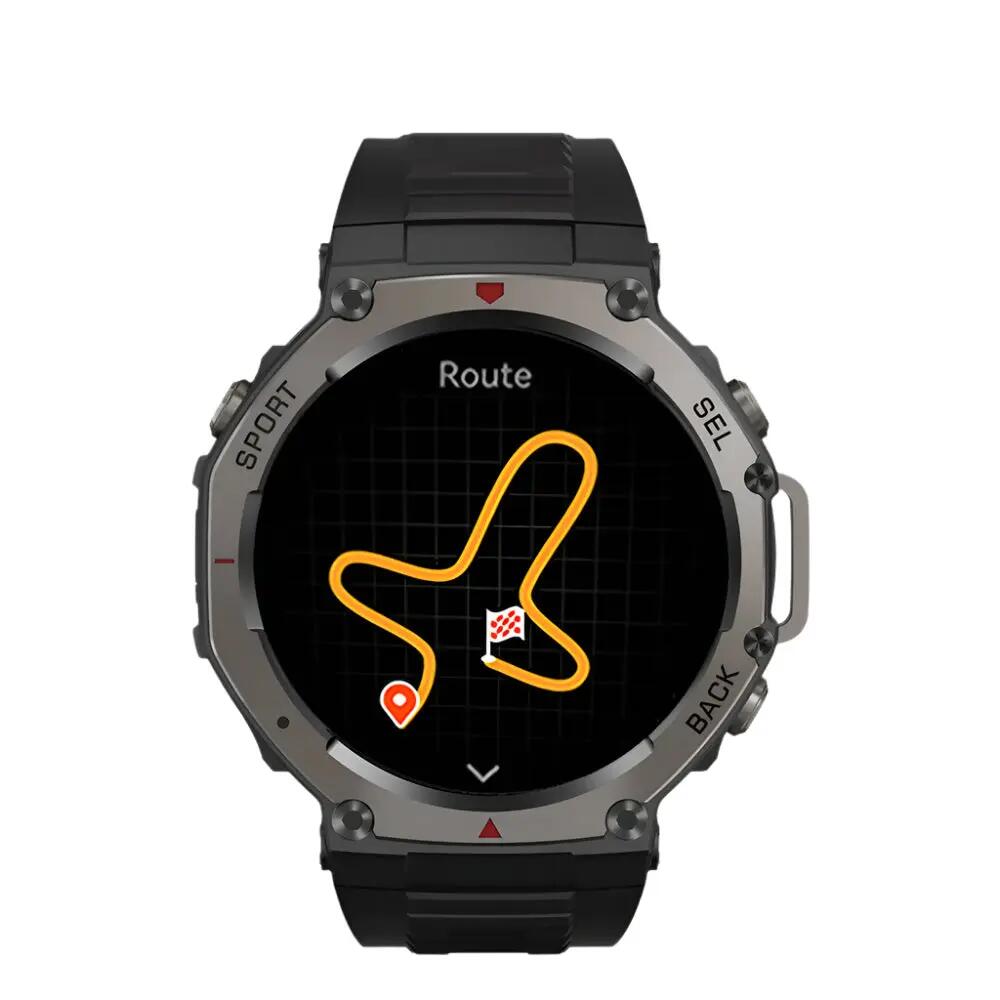 GPS Smartwatch – Supports GLONASS, BDS, Galileo, NAVIC, QZSS, 5ATM Waterproof