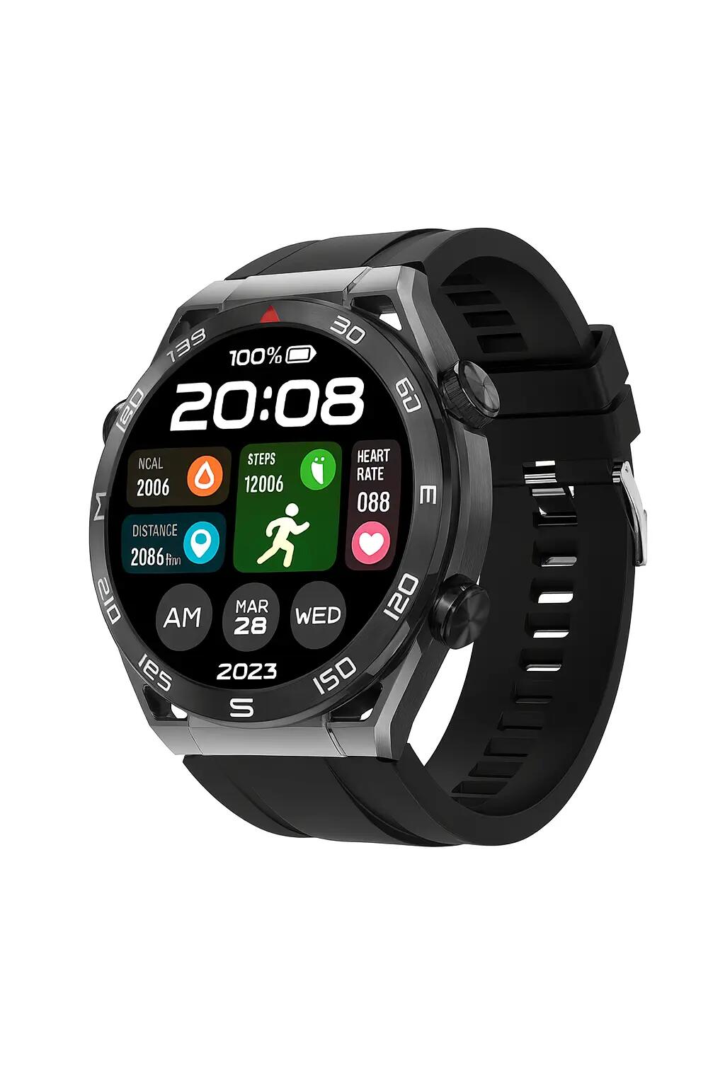 GPS Smartwatch – HD Display, NFC, ECG, IP68 Waterproof