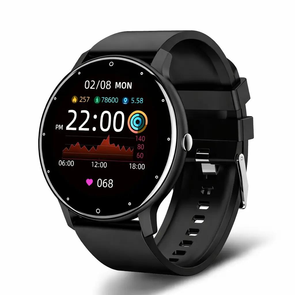 Smart Watch Full Touch Screen – Bluetooth Call, Waterproof Fitness Tracker