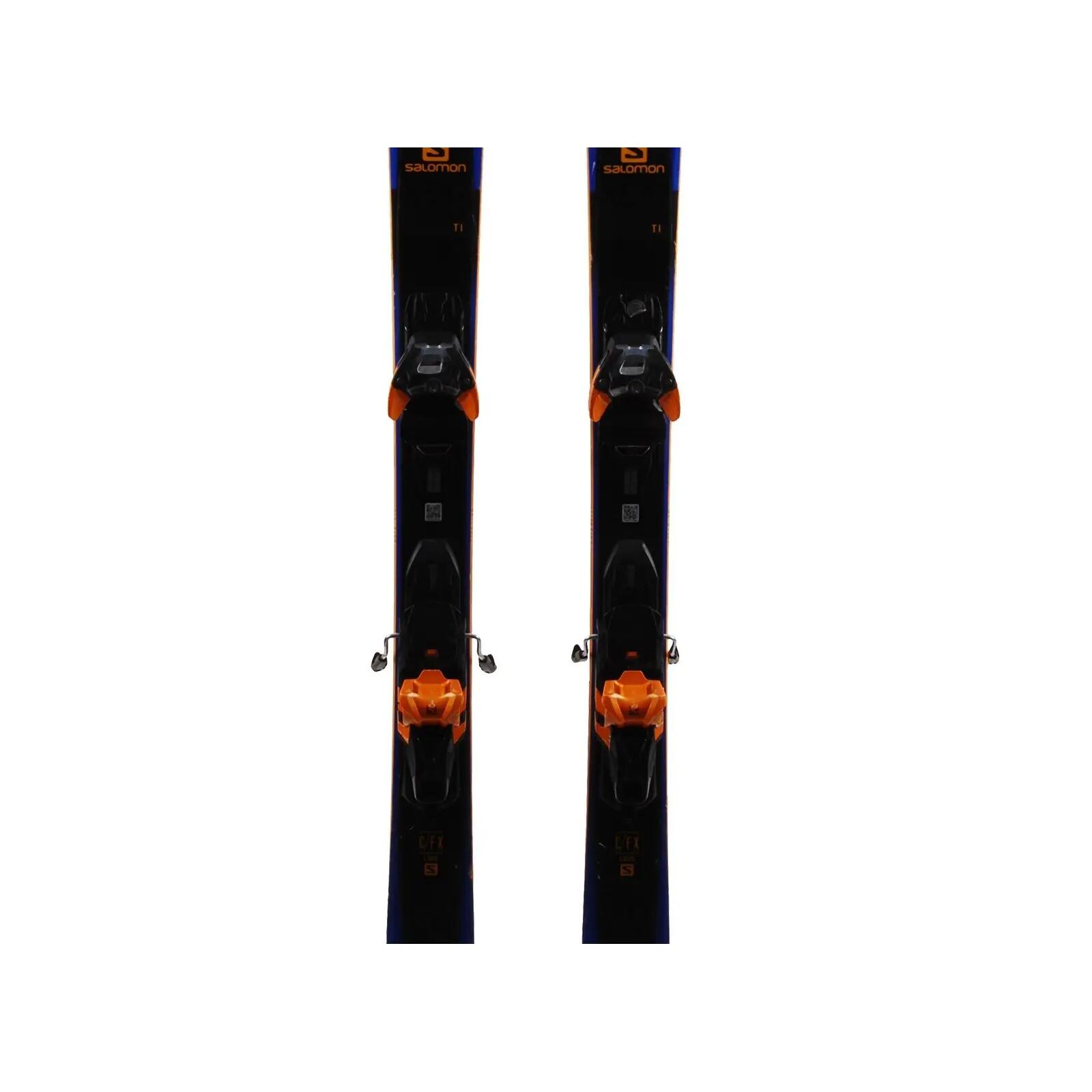 RECONDITIONNE - Ski Salomon Xdr 84 Ti + Fixations 3/5
